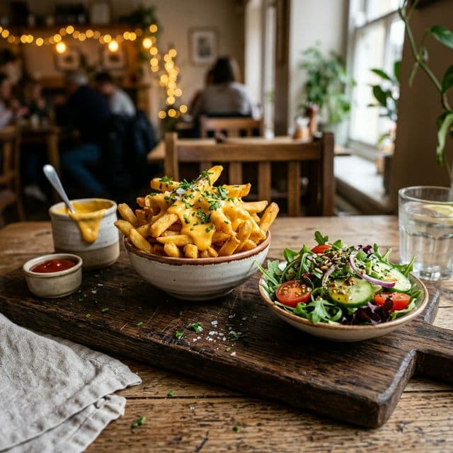 Cheesy Fries - Menu Lil' Escape Coffee & Eatery Sragen